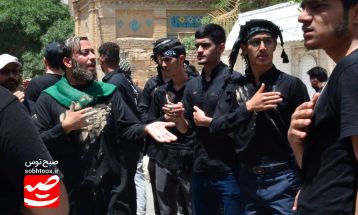 عزاداران قوچانی در عاشورای حسینی