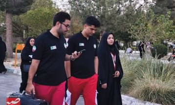 مراسم آئینی جاماندگان اربعین حسینی در کاشمر