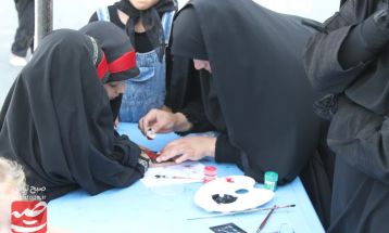 مراسم آئینی جاماندگان اربعین حسینی در کاشمر