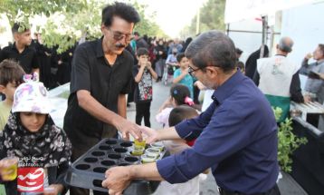 مراسم آئینی جاماندگان اربعین حسینی در کاشمر