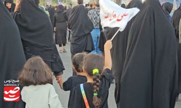مراسم آئینی جاماندگان اربعین حسینی در کاشمر