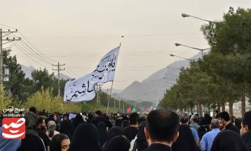 مراسم آئینی جاماندگان اربعین حسینی در کاشمر