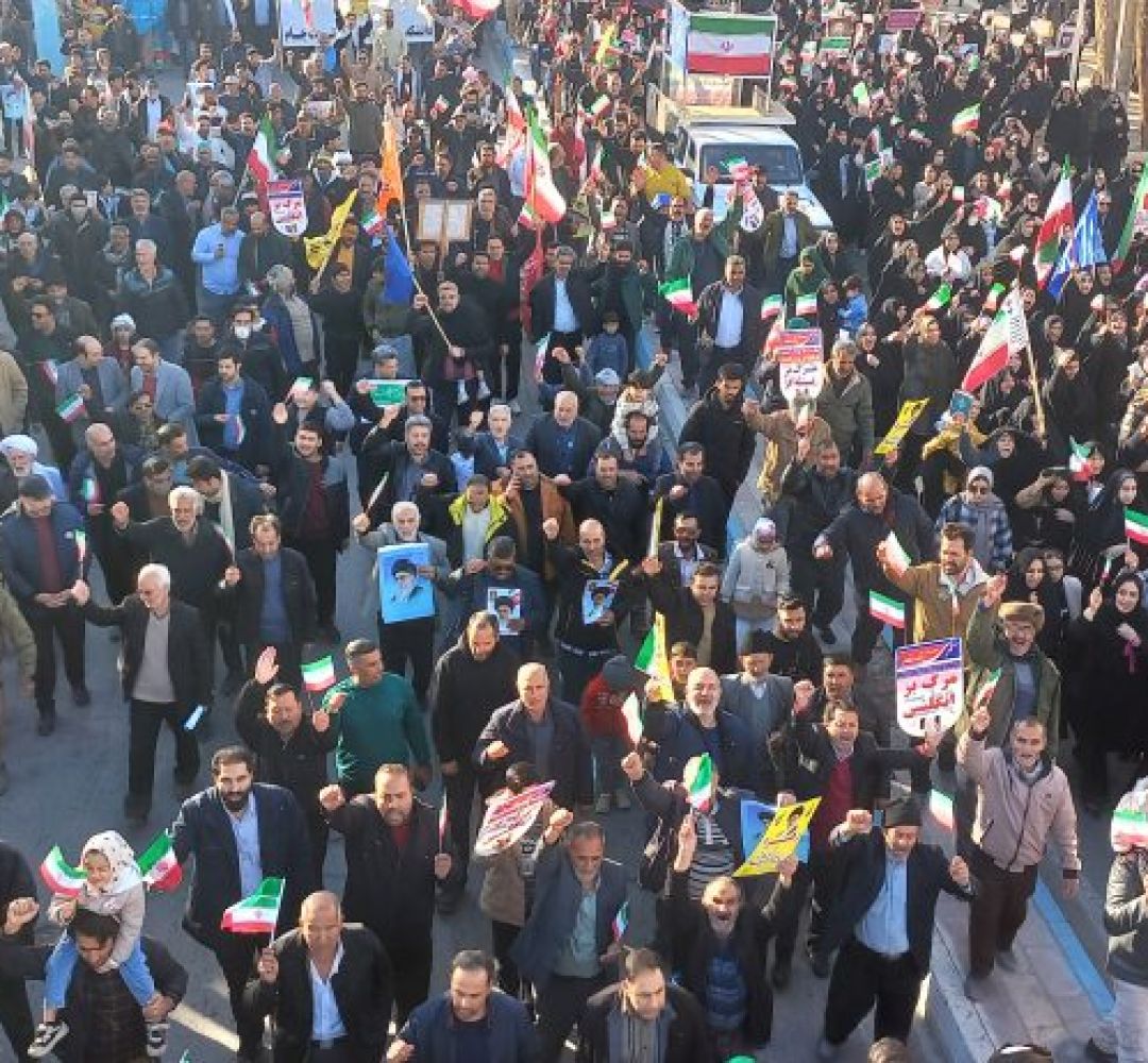 راهپیمایی دشمن‌شکن مردم انقلابی تربت‌جام