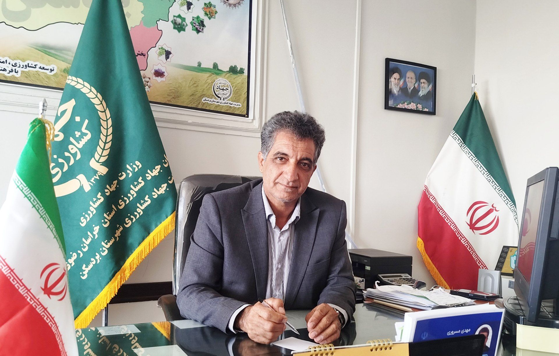 پیش‌بینی تحویل ۸۰۰ تن گندم از مزارع بردسکن