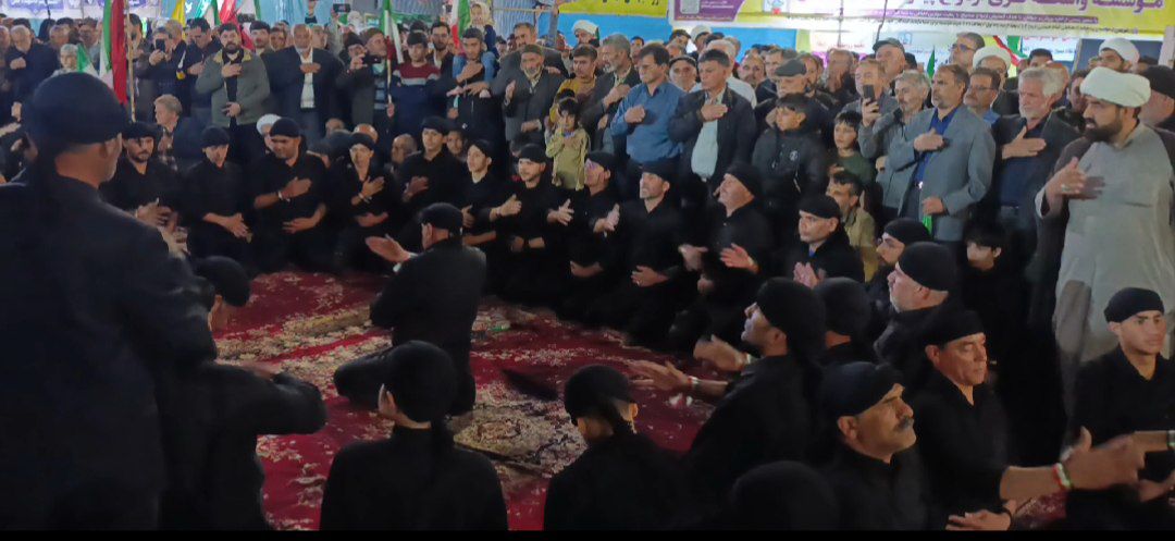 اجتماع شبانه قوچانی‌ها در سوگ امام محمدباقر(ع)
