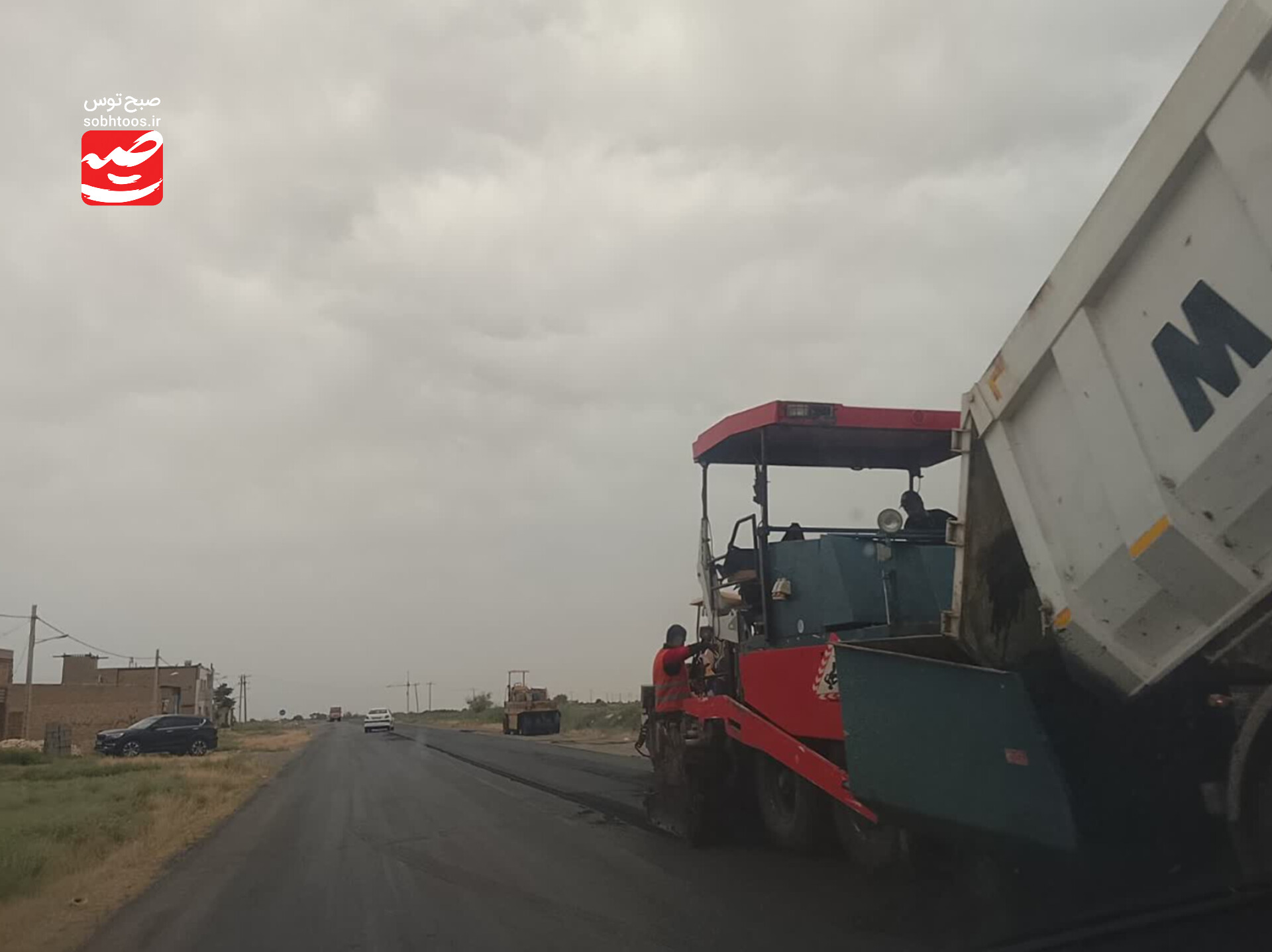 نظارت بر ایمن‌سازی پروژه آسفالت جاده کندکلی سرخس