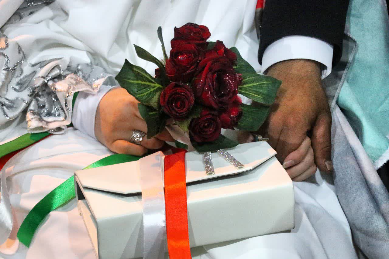 جشن ازدواج ۱۱۰ زوج جان‌فدا در مشهد
