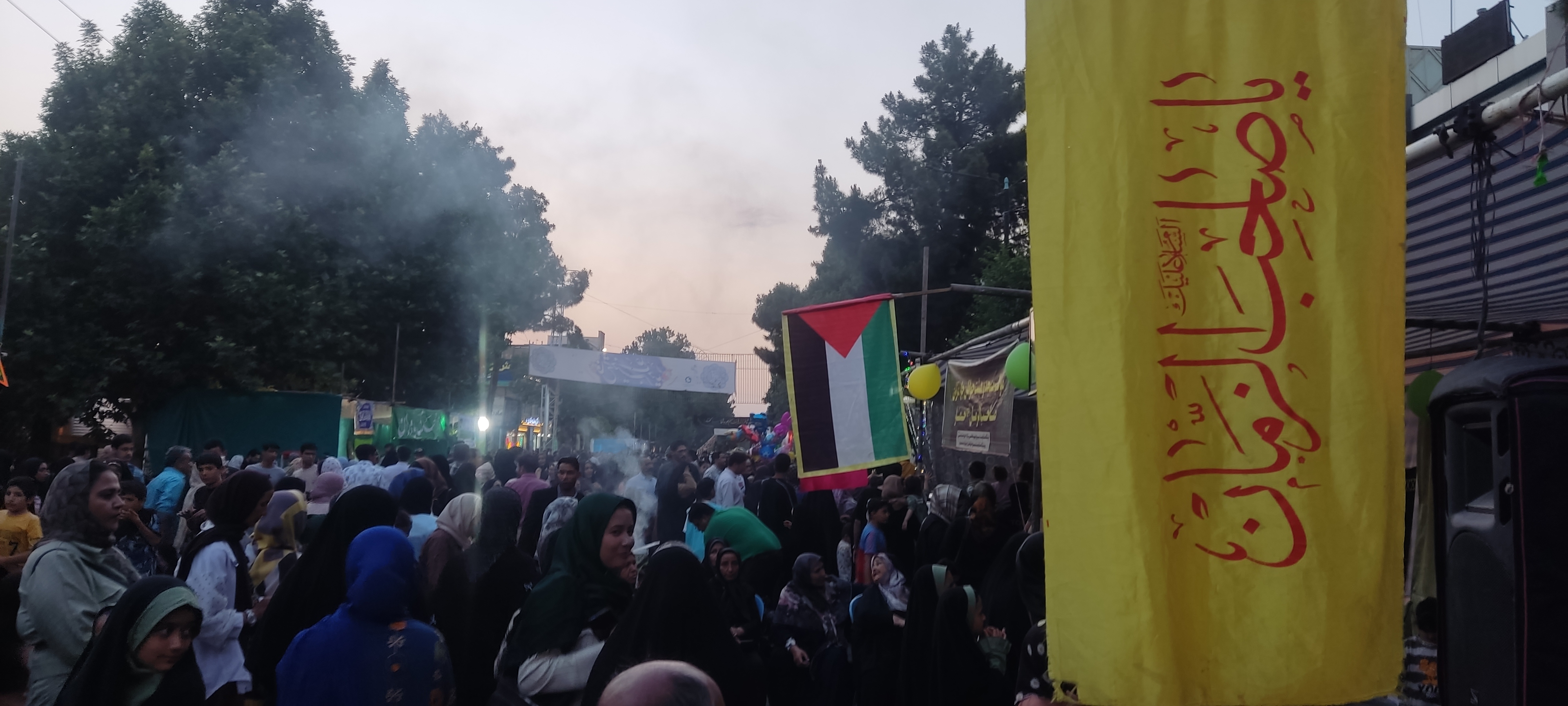 برگزاری میهمانی کیلومتری غدیر در نیشابور