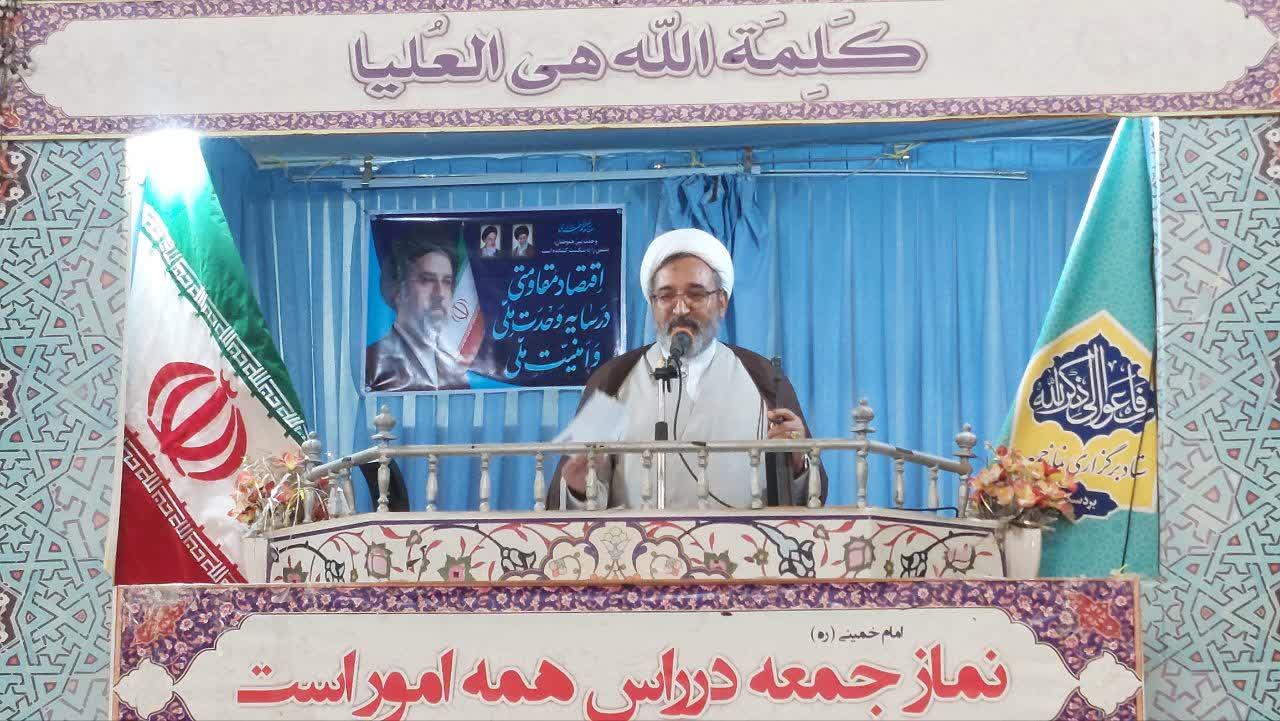 اتحاد ملی سد توطئه دشمنان