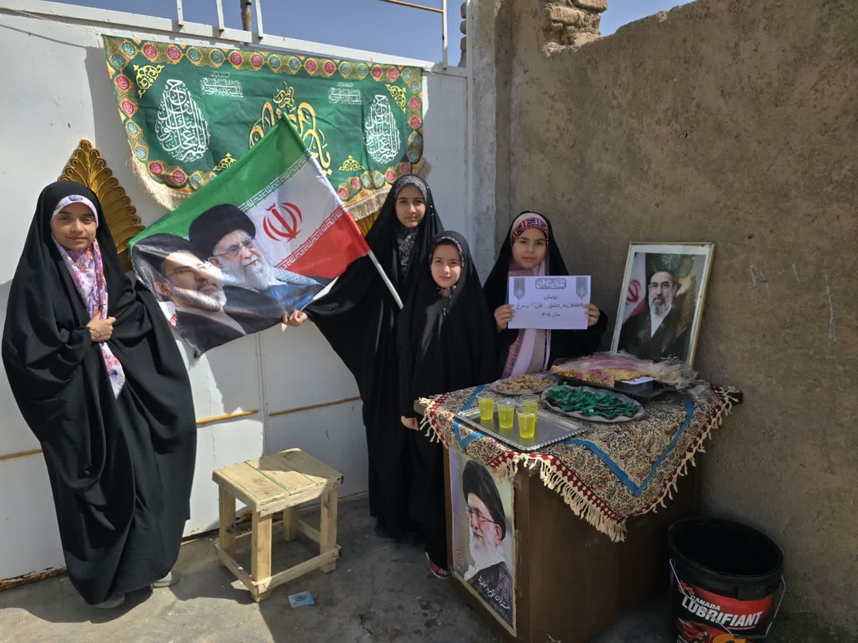 عید غدیری متفاوت در روستای بیمرغ گناباد