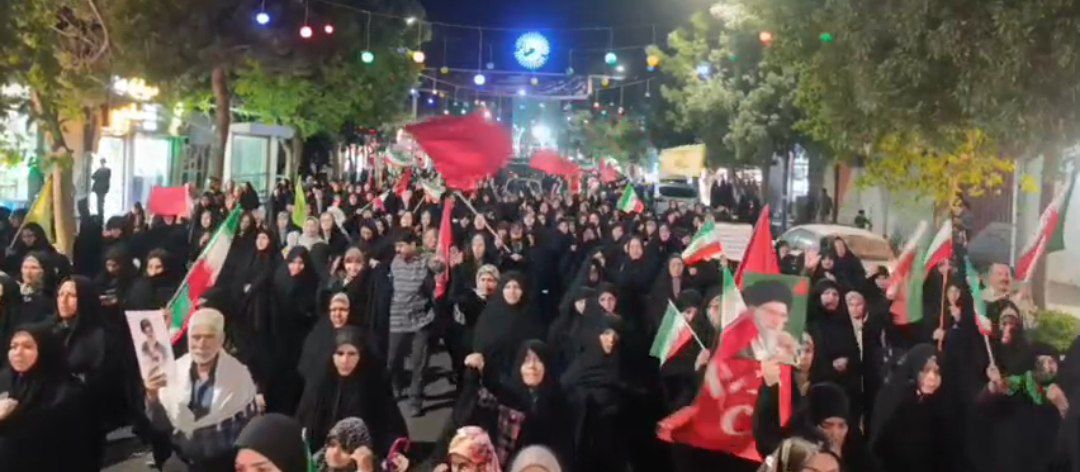 حماسه حضور قوچانی‌ها در سالگرد شهدای جنگ ۱۲روزه