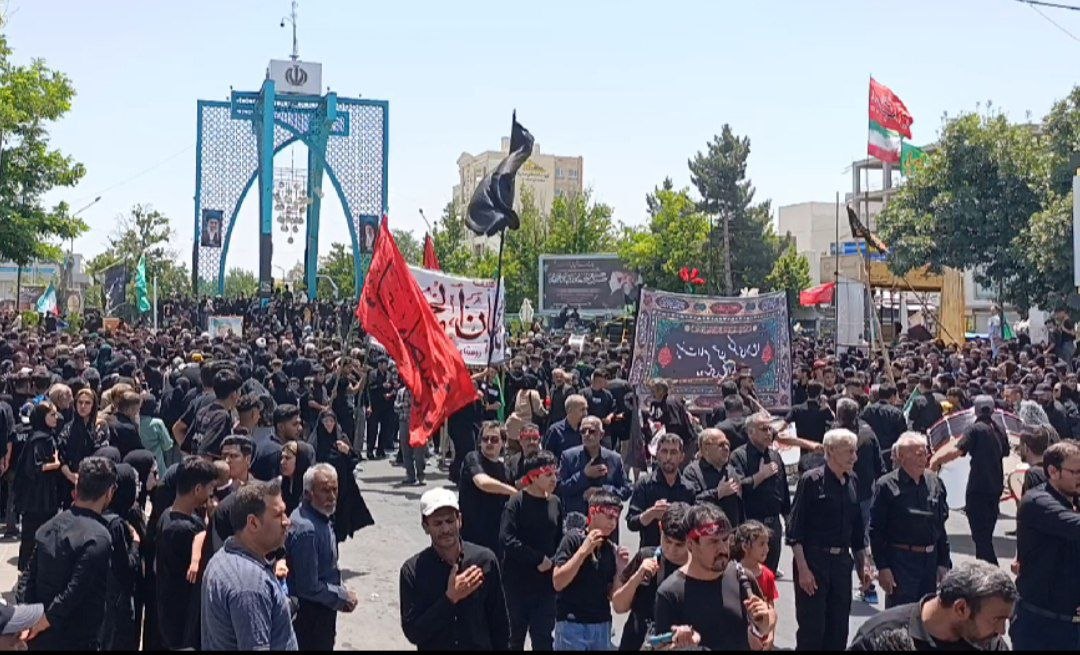 اجتماع عزاداران تاسوعای حسینی در قوچان