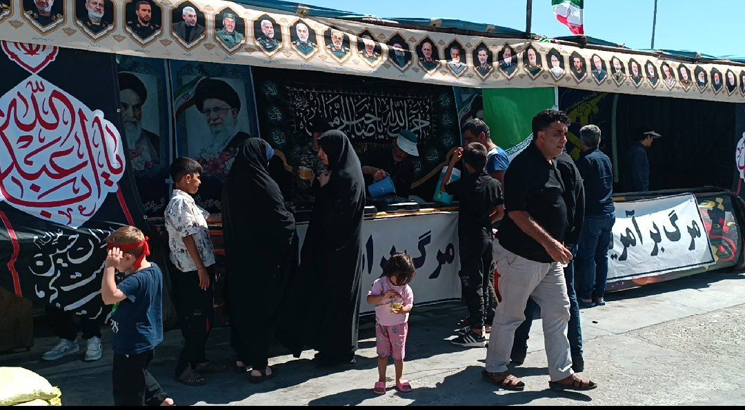 میزبانی قوچان از زائران تشییع رهبر شهید