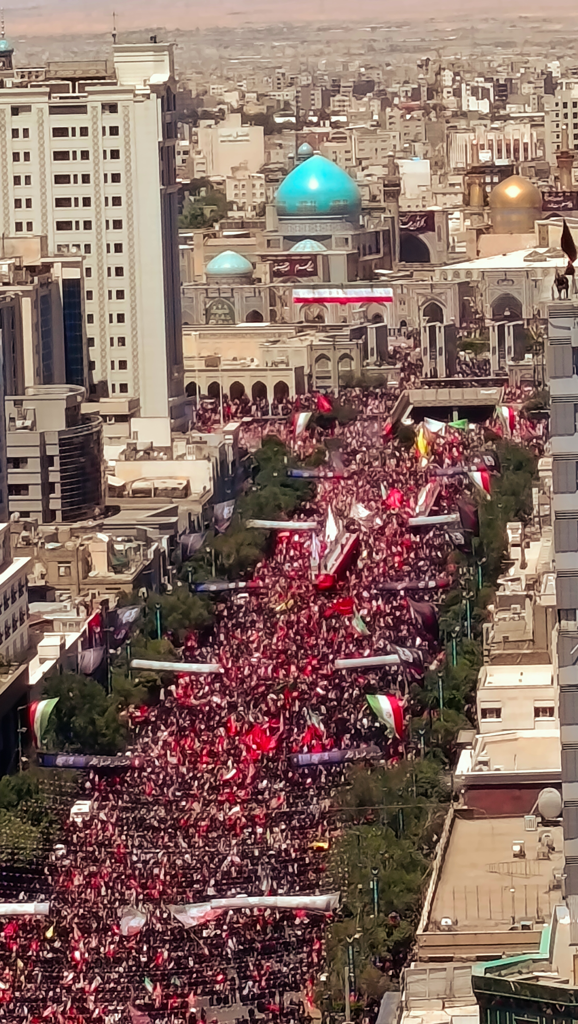 جهان در سوگ رهبر شهید گرد هم آمد