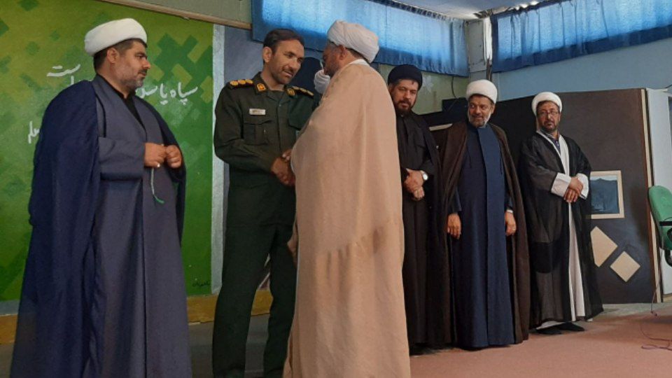 معارفه مسئول جدید دفتر نمایندگی ولی‌فقیه سپاه قوچان