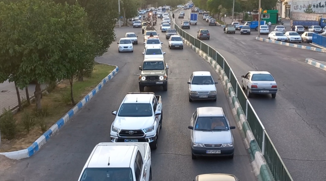 رژه اقتدار و ایثار در تربت‌جام