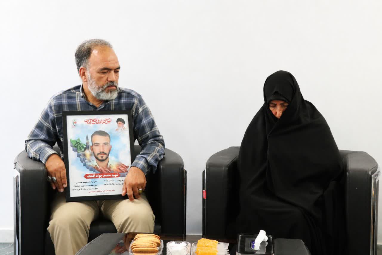پسرم هیچ آرزویی جز شهادت نداشت