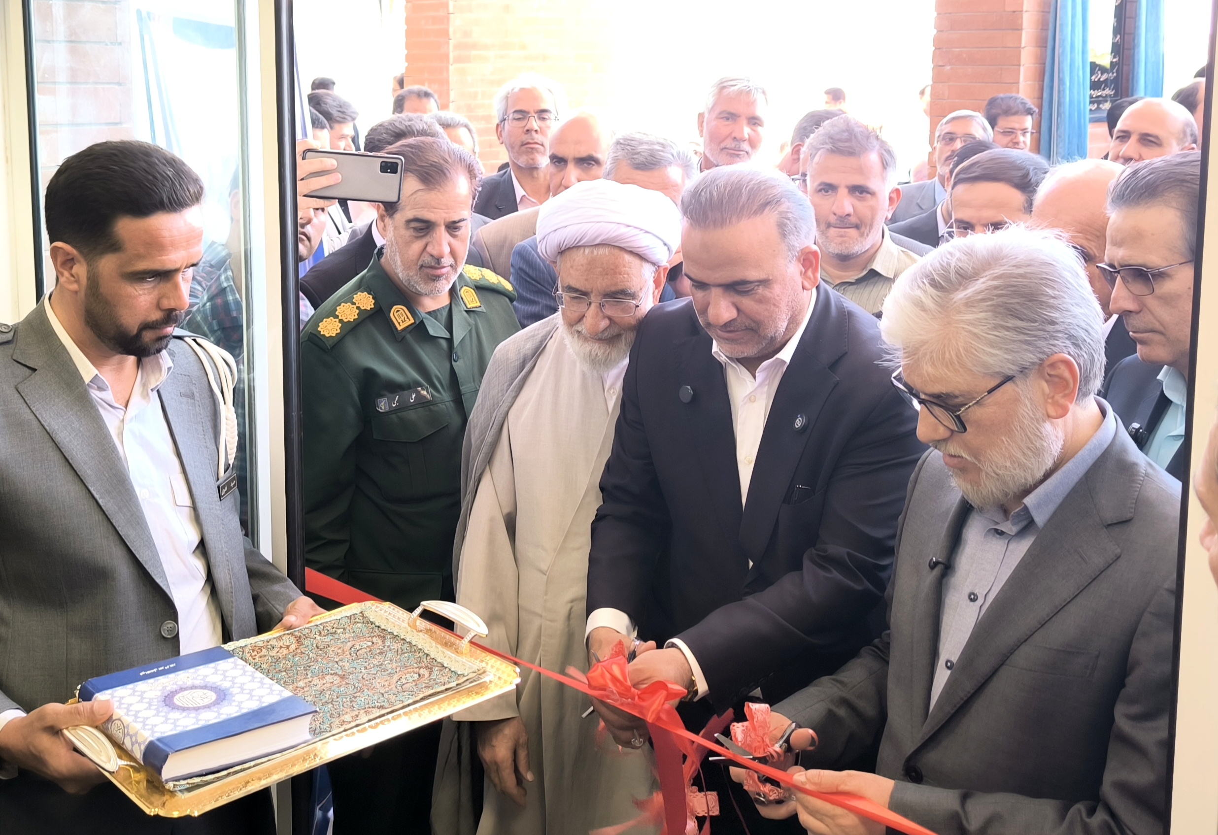 افتتاح خوابگاه و آزمایشگاه مجتمع آموزش عالی گناباد