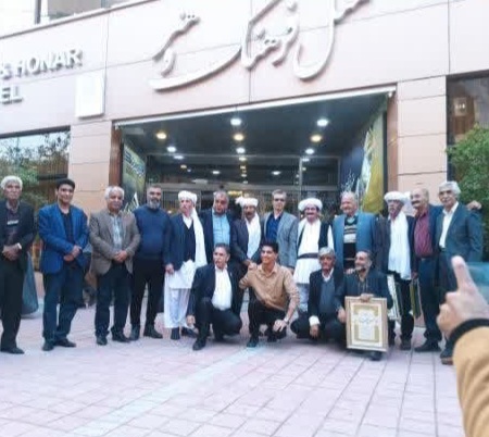 از هفت استاد برجسته هنر تربت‌جام تجلیل شد