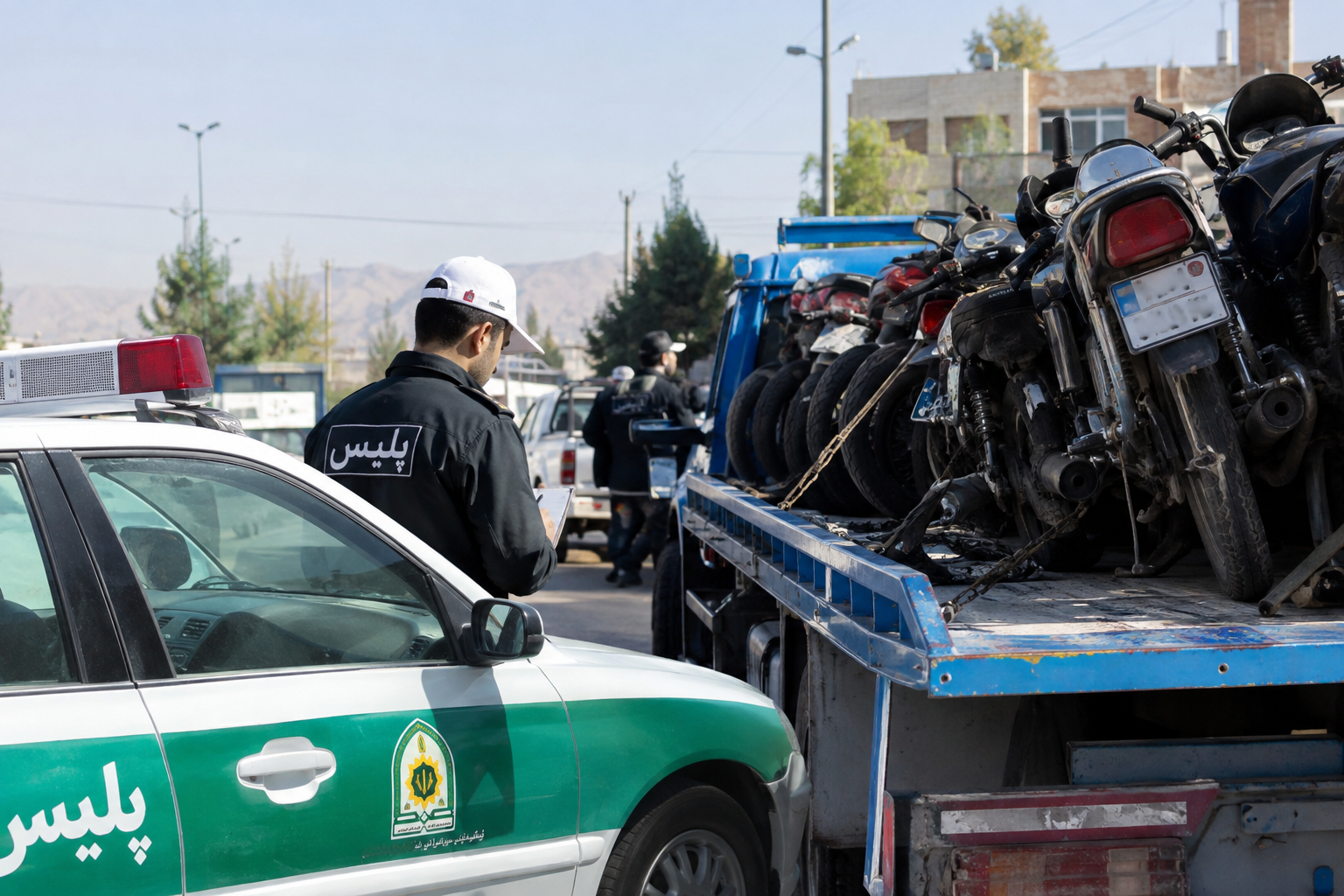 جولان خودروهای هنجارشکن در تربت‌جام متوقف شد