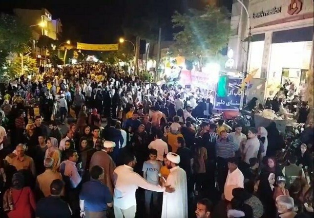 مهمانی بزرگ ۱۱۰ هزار نفری غدیر درسبزوار برگزار شد