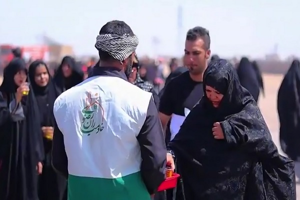 عزاداری مرزنشینان سرخسی در سوگ امام حسین(ع)