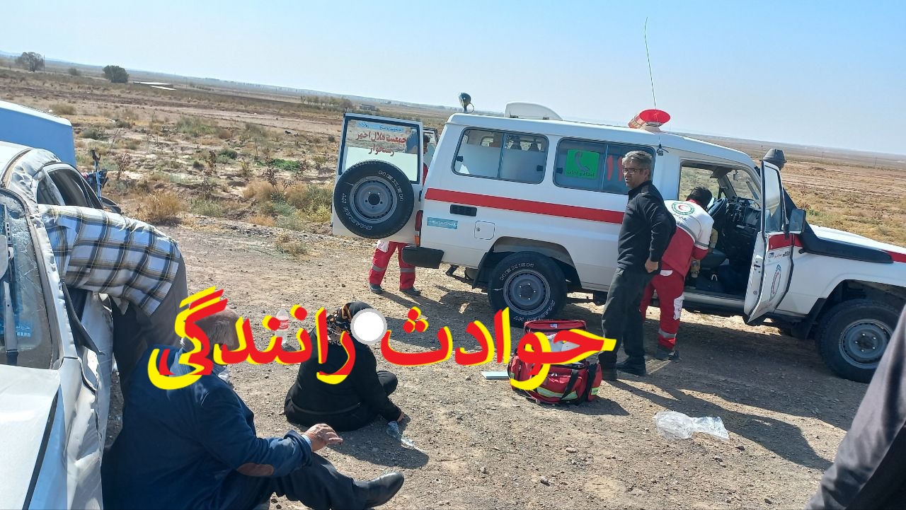 برخورد هیوندا و پراید در رشتخوار ۵ مصدوم برجای گذاشت