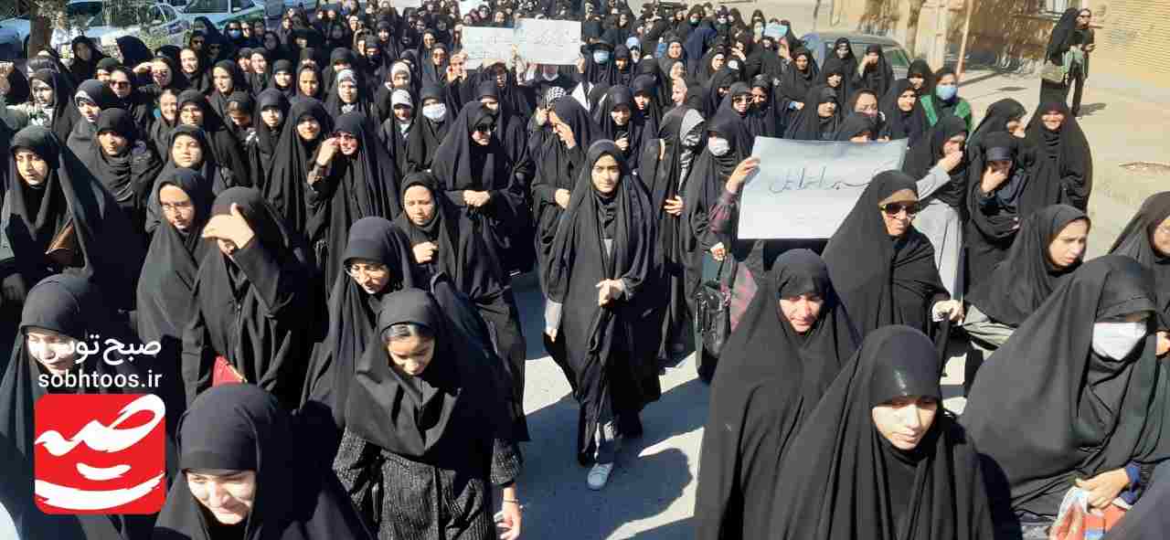 تجمع بزرگ دانشگاهیان سبزوار در پی جنایات رژیم صهیونیستی در حملات شب گذشته رژیم صهیونیستی برگزار شد