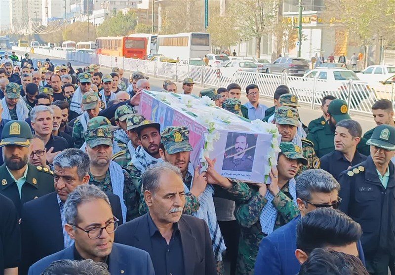 پیکر جانباز ۷۰ درصد در مشهد تشییع شد
