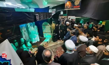 افتتاح نمایشگاه هنرمندان فاطمی در سرخس