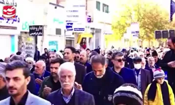 دسته‌روی و اجتماع بزرگ عزاداران فاطمی در کاشمر