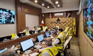 مانور زلزله در پالایشگاه گاز سرخس برگزار شد