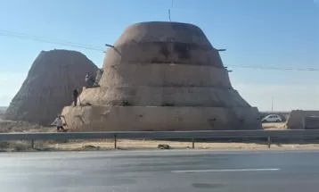 پایان مرمت یخدان تاریخی حاشیه جاده کمربندی سبزوار