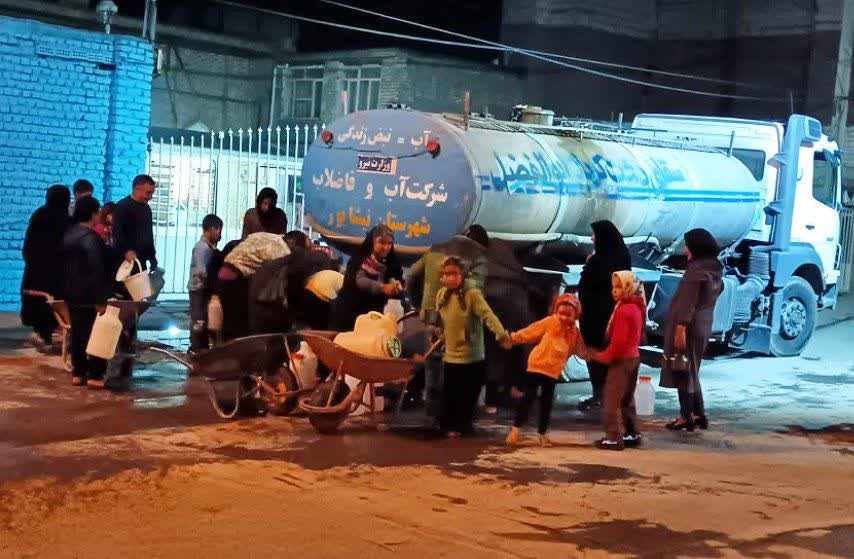 ریزش چاه عامل قطعی آب ۱۰۰۰ مشترک دو روستای نیشابور