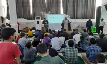 روایتی از برگزاری مراسم اعتکاف در سرخس
