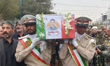 تشییع پیکر مطهر مدافع وطن «امیرمحمد کاخکی»