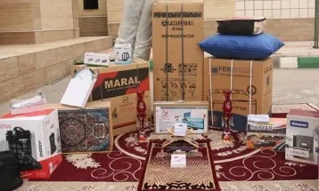 اهدای ۱۲۲ سری جهیزیه به نوعروسان نیشابوری