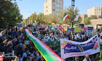 فریاد استکبارستیزی در کاشمر پیچید