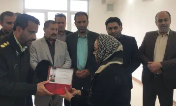 تحویل مسکن به خانواده جان‌باختگان قوچانی معدن طبس