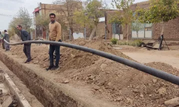 اصلاح 23 کیلومتر شبکه فرسوده آبرسانی روستاهای میان‌جلگه