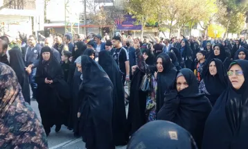 راهپیمایی نمازگزاران نیشابور در محکومیت جنایات اسرائیل