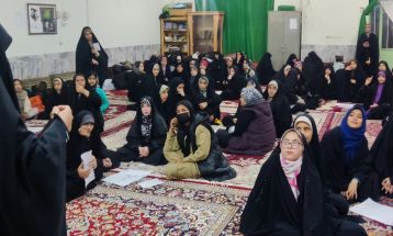 دورهمی دختران نخبه و فعال بسیجی نیشابور