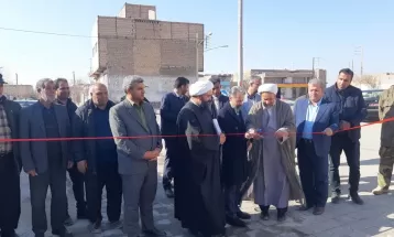 ۵ پروژه در خلیل‌آباد افتتاح شد