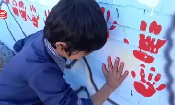 تَلی از امید در آموزشگاه روستای تل‌آباد کاشمر