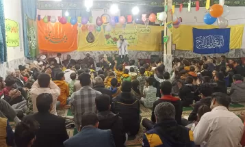 جشن باشکوه میلاد امام سجاد (ع) در رشتخوار