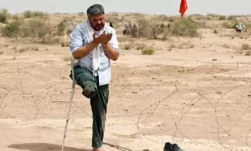 جانبازان در عمل پای انقلاب ایستاده‌اند