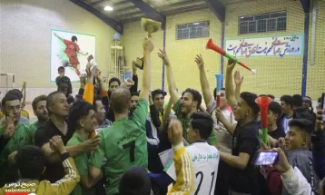 پایان مسابقات فوتسال جام رمضان در رشتخوار