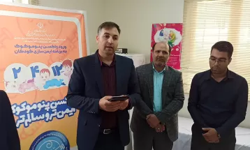آغاز واکسیناسیون پنوموکوک کودکان در منطقه تربت‌حیدریه
