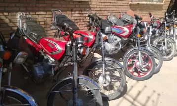 اعتراف به سرقت ۷ دستگاه موتورسیکلت در کاشمر