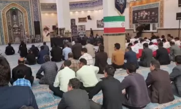 یادبود شهدای خدمت در قدمگاه رضوی شهرستان زبرخان